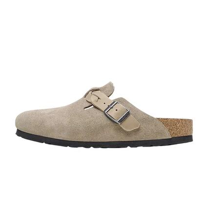 Zuecos Birkenstock Boston Trenzados de Ante para Hombre
