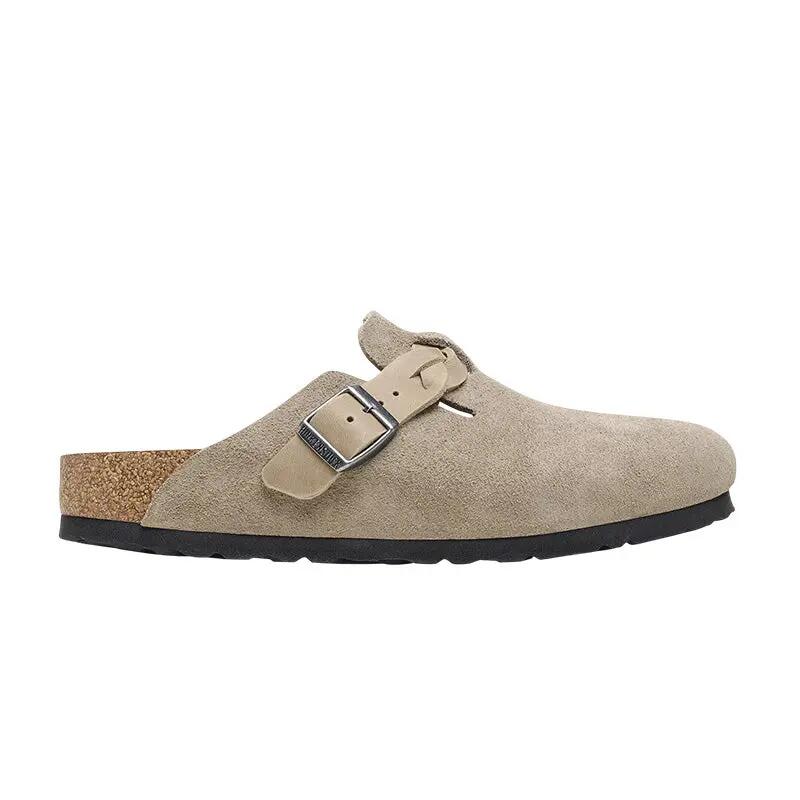 Zuecos Birkenstock Boston Trenzados de Ante para Hombre 2/7