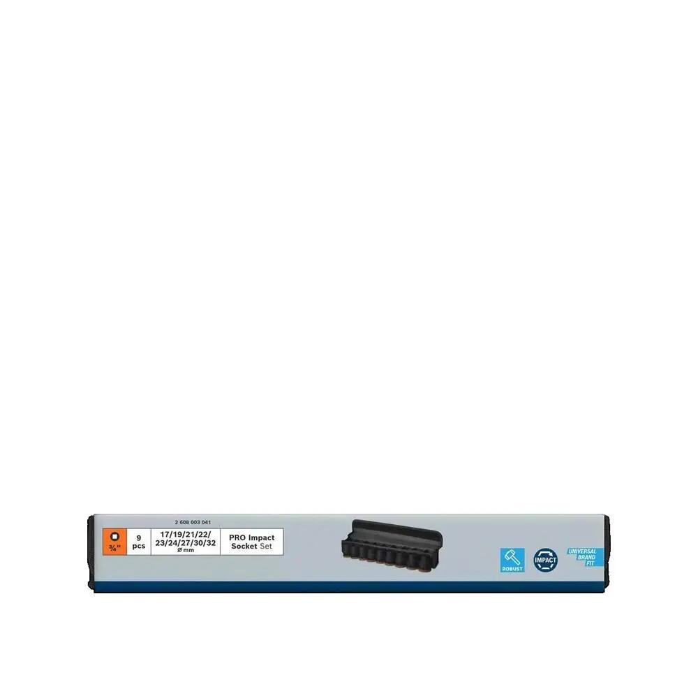 Set di bussole Bosch PRO Impact 9 pezzi 2/2