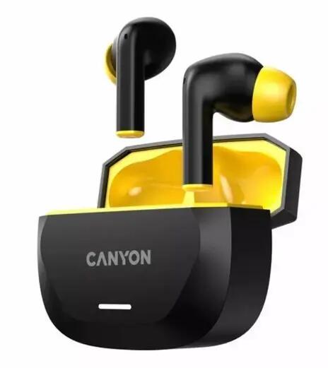 Canyon Hexagon 7 Draadloze oordopjes ANC+ENC Zwart/Geel 3/3