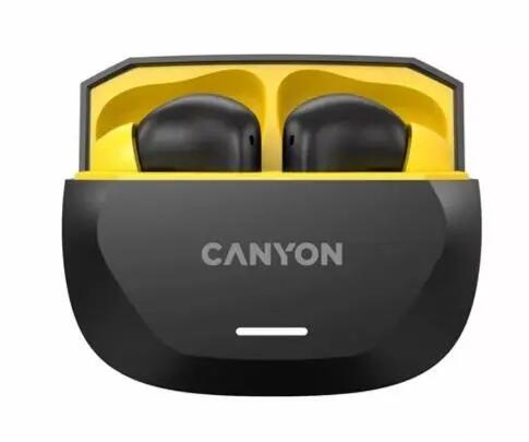 Canyon Hexagon 7 Draadloze oordopjes ANC+ENC Zwart/Geel 2/3