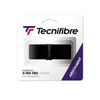 Grip da tennis Tecnifibre X-Tra Feel Nero