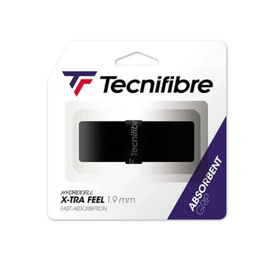 Grip da tennis Tecnifibre X-Tra Feel Nero