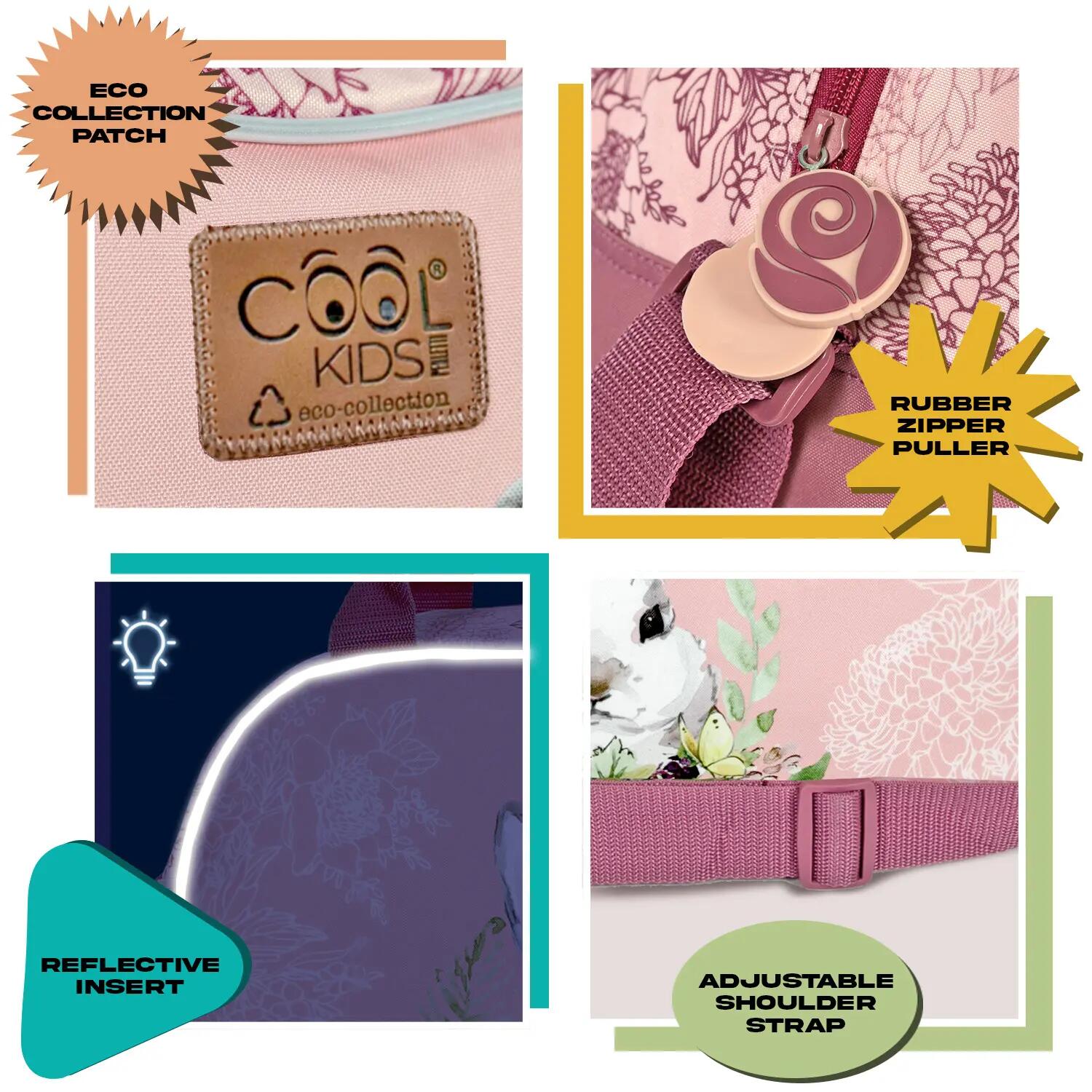 Borsa Sportiva da Bambina Eco con Stampa Coniglio 4/5