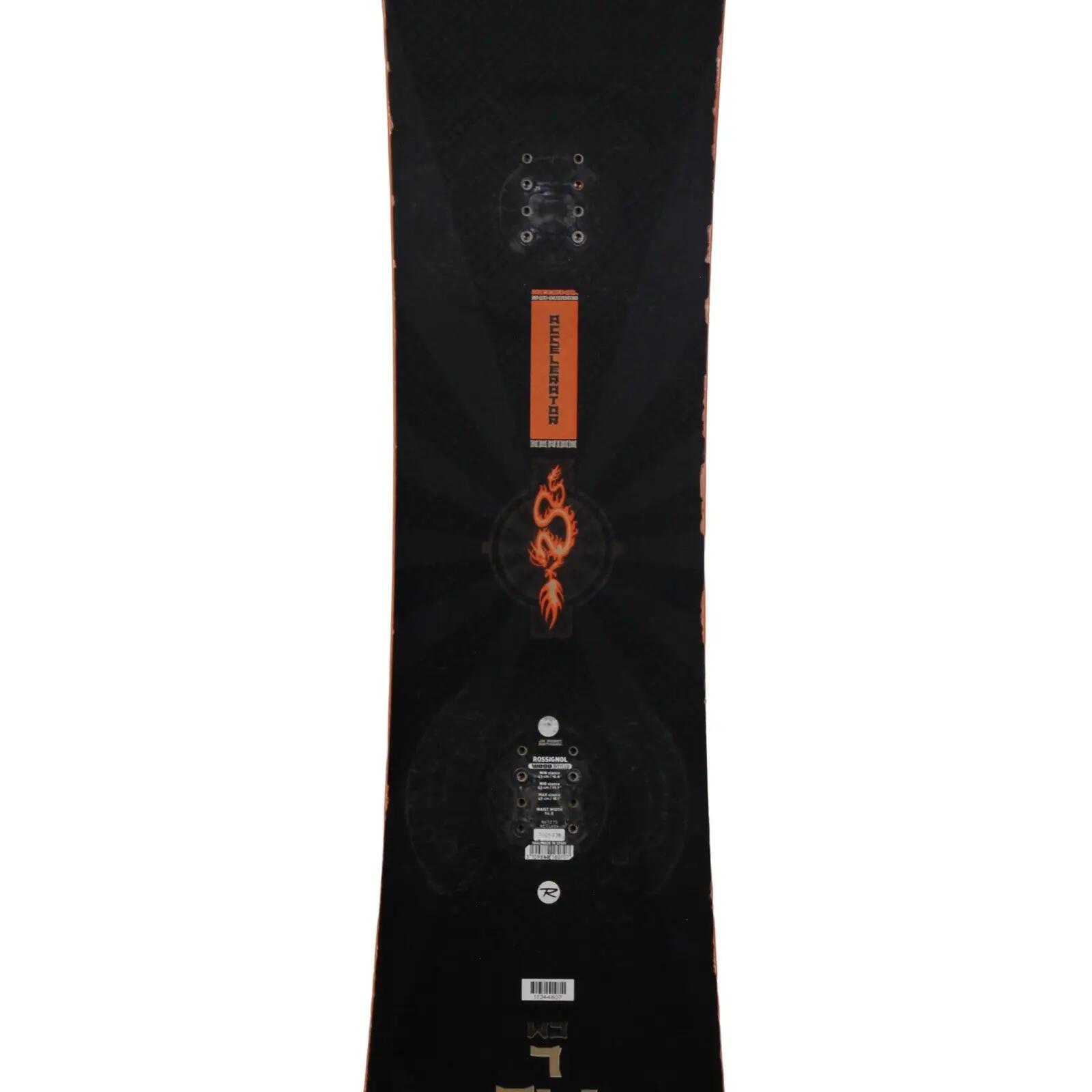 RECONDITIONNE - Snowboard Rossignol Accelerator L + Fixations Coque 3/4