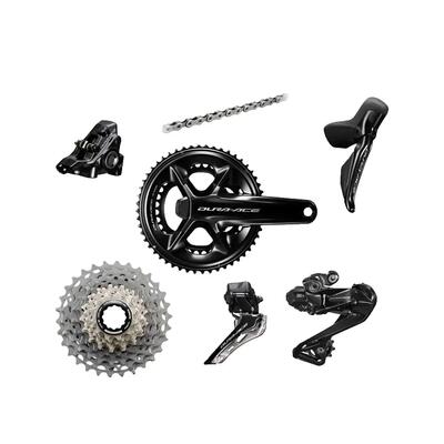 Fietsgroepen shimano dura-ace r9270p 12 versnellingen zwart