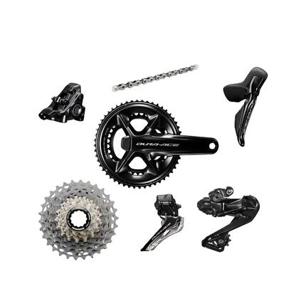 Gruppensatz Shimano Dura-Ace R9270P 12 Gänge Schwarz