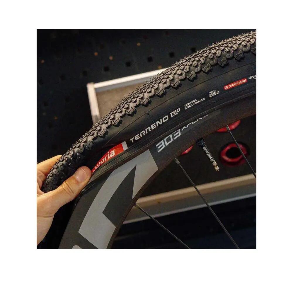 Pneu de bicicleta Vittoria Terreno T50 Mixte Preto 3/5