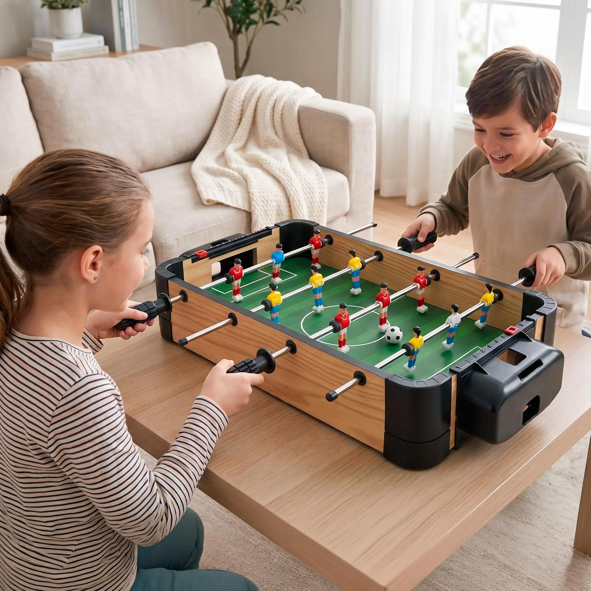 Mesa 2 em 1 de air hockey e pebolim CB Games 3/7