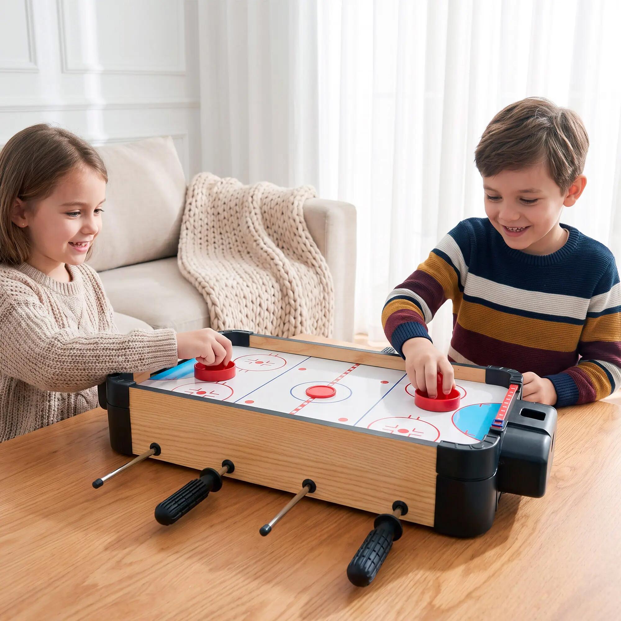 Mesa 2 em 1 de air hockey e pebolim CB Games 2/7