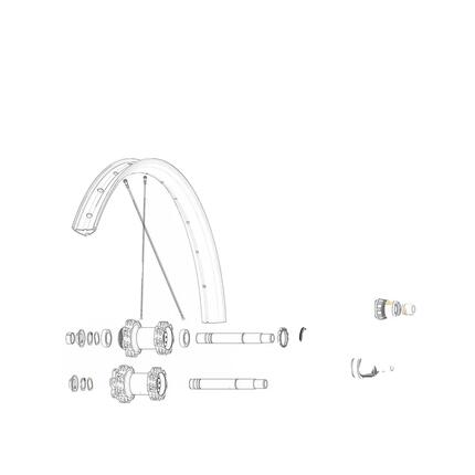Kit de rayons Mavic eDeemax