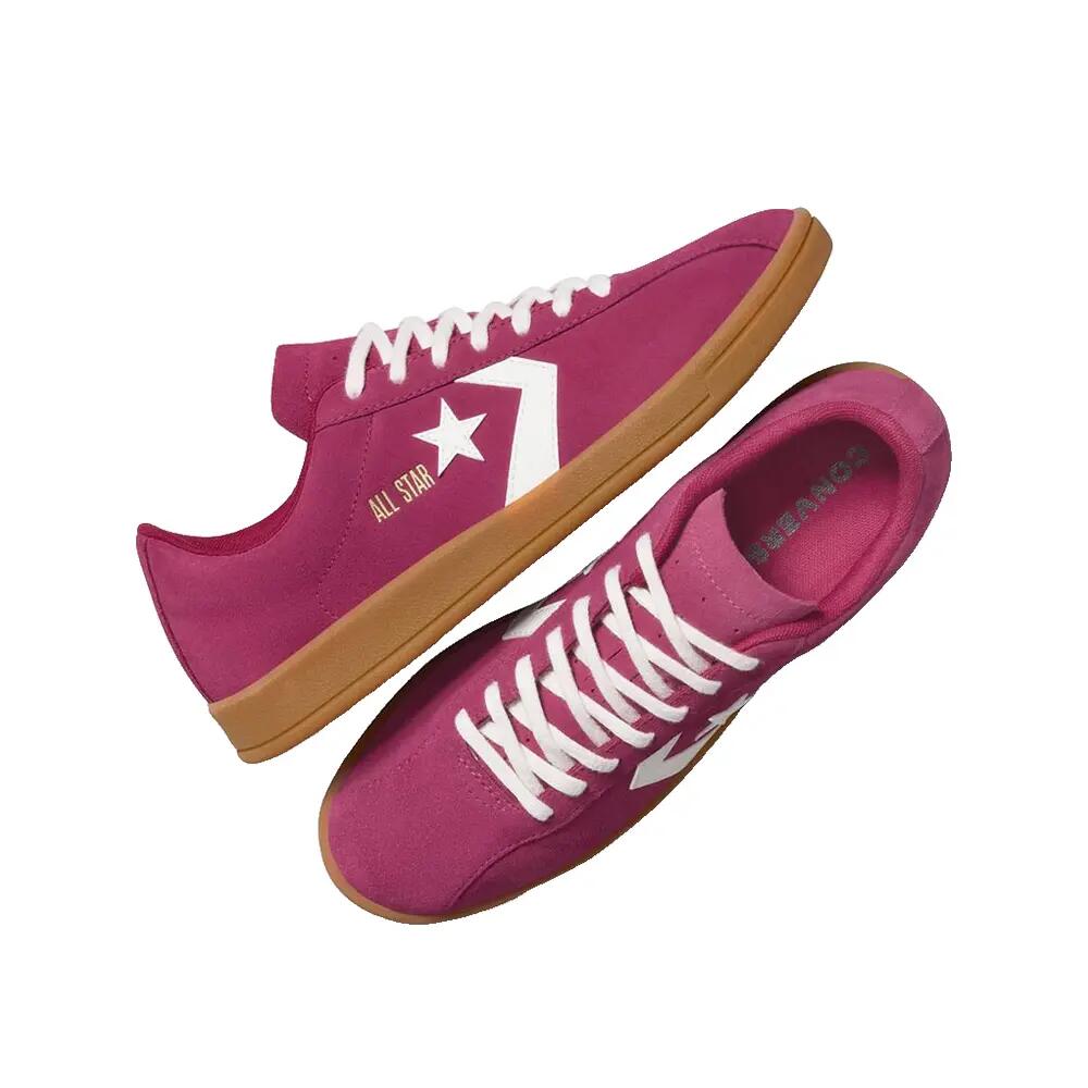 Chaussures Converse All Star Classic Trainer Suède Rose 3/7