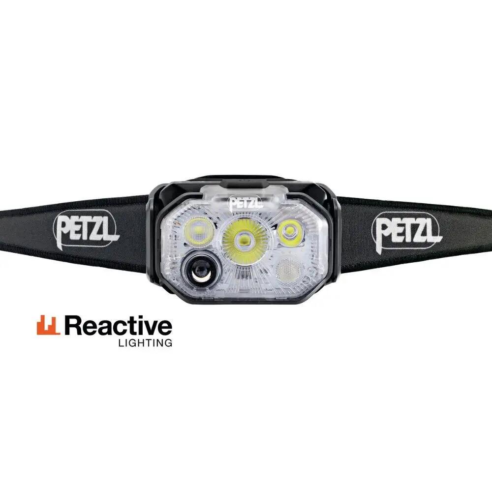 Lampa czołowa Petzl Swift RL 1200 lumenów Czarna 3/5