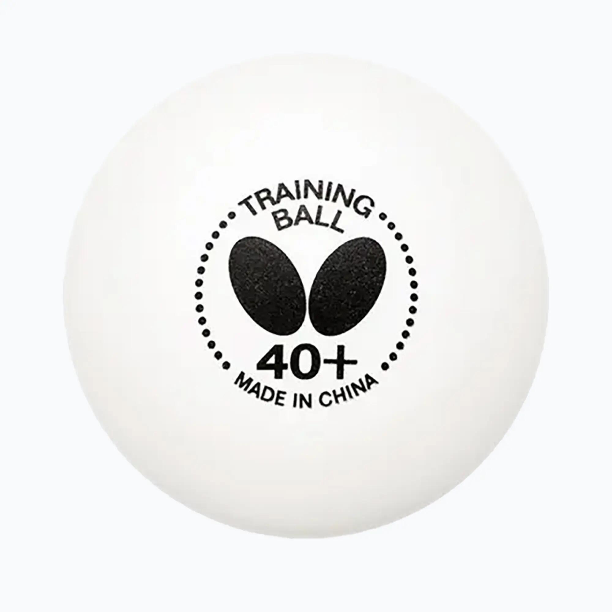 Balles de tennis de table Butterfly Training 40+ 6 pièces 2/4