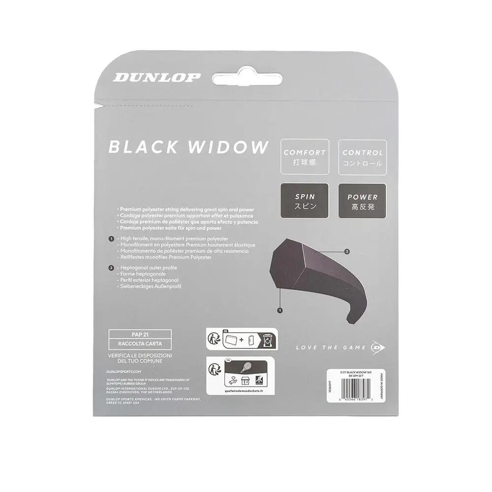 Rakieta tenisowa Dunlop Black Widow 16G 12m 2/2