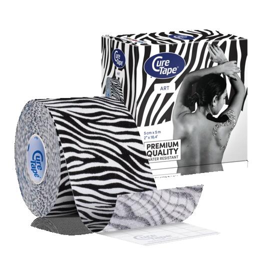 CureTape Art zebra – kinesiologie tape