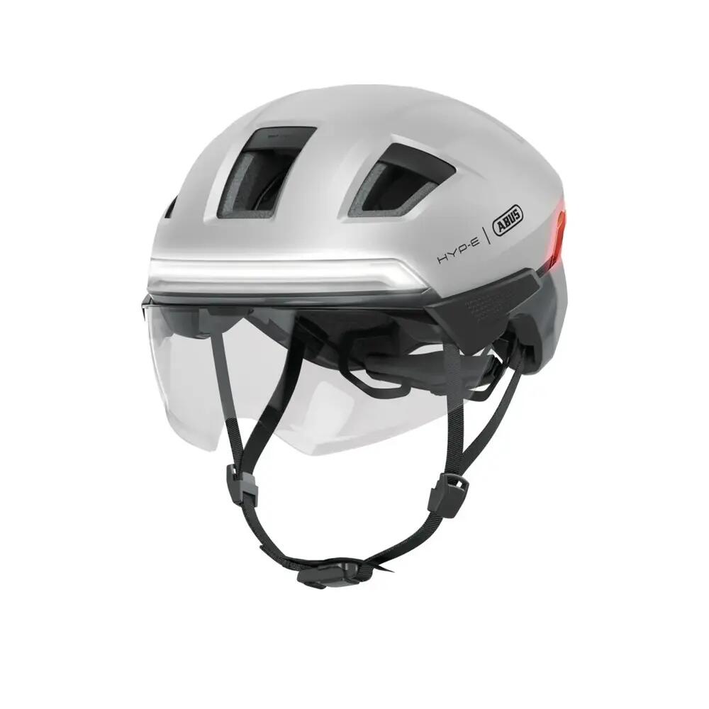 Casco da ciclismo urbano Abus Hyp-E BL Ace Argentato 3/10