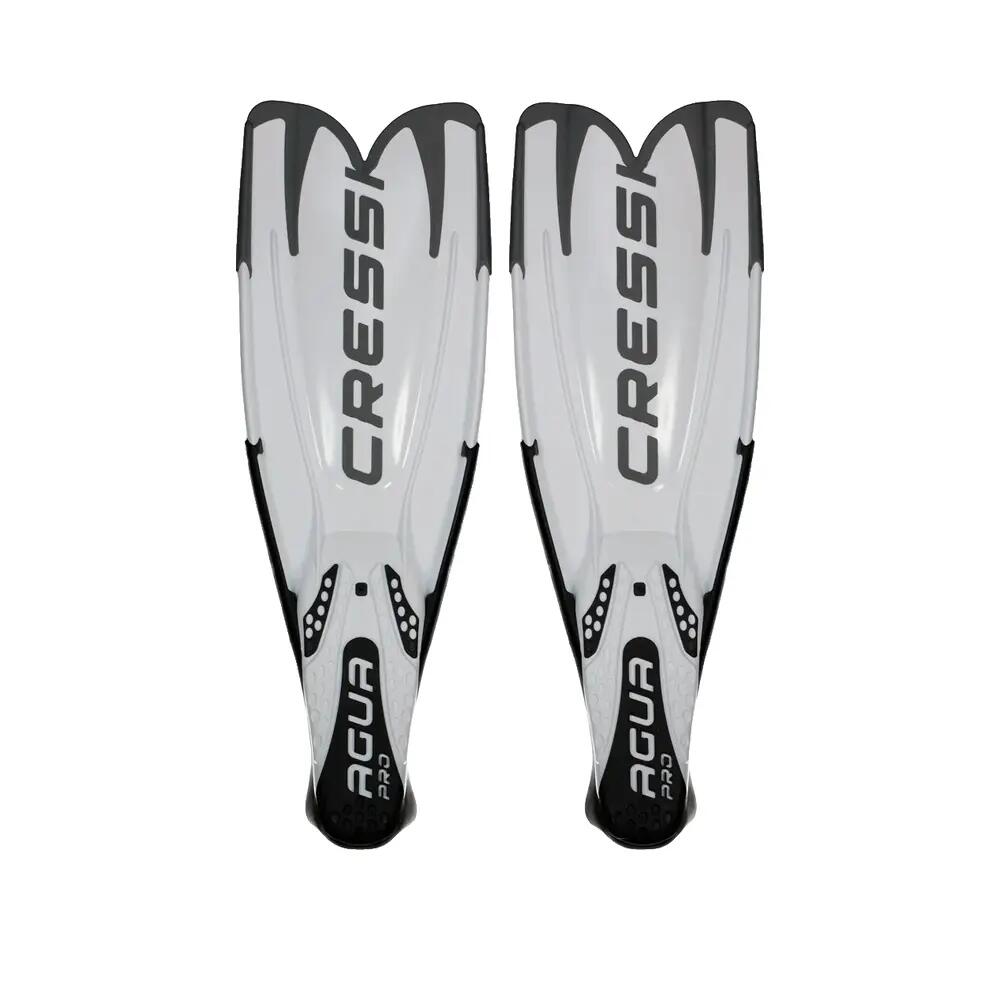Palmy do nurkowania Cressi Agua Pro Transparent 2/2