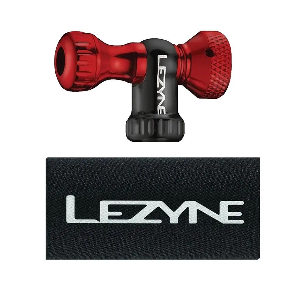 Tête CO2 CNC aluminium usiné, commande rotative, Schrader et Presta 2/5