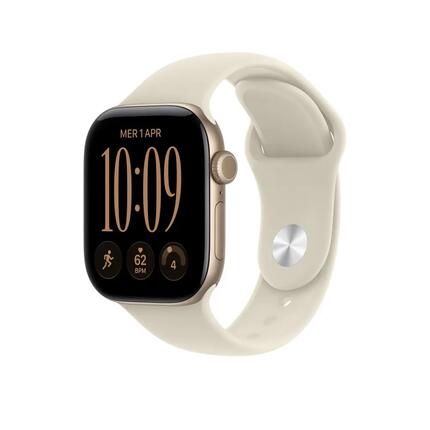 Montre connectée Apple Series 12 Aluminium Or