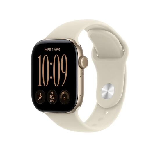 Montre connectée Apple Series 12 Aluminium Or