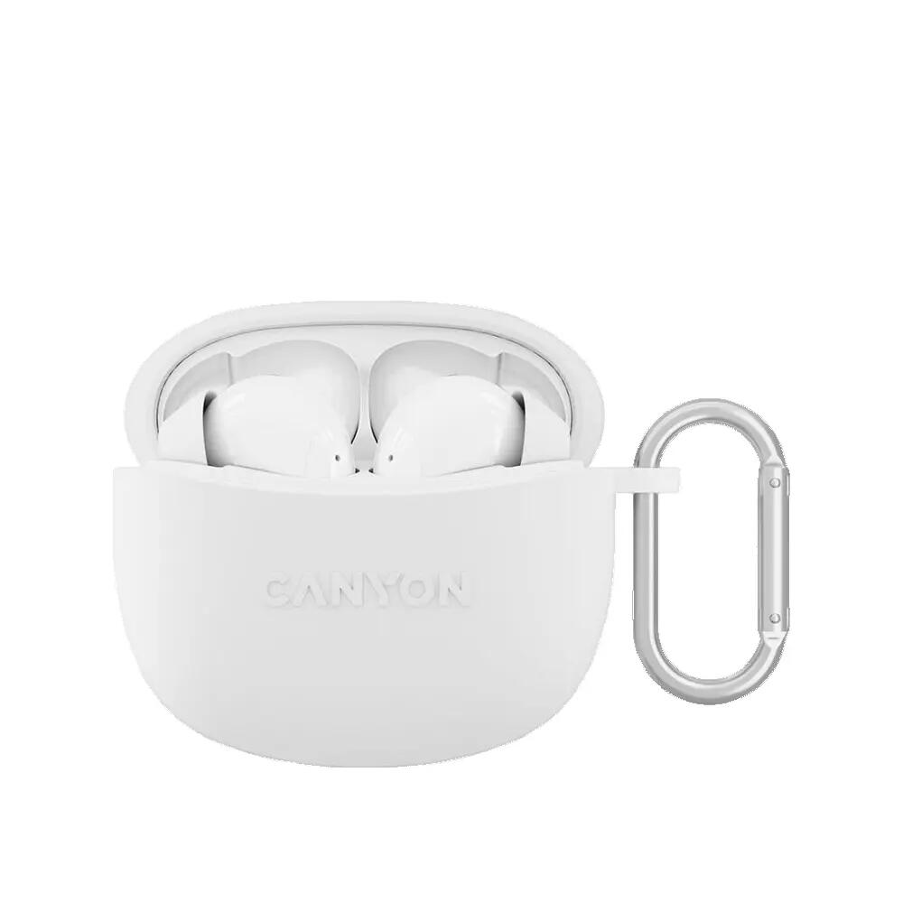 Draadloze echte oordopjes Canyon TWS-5 Bluetooth 5.3 Wit 2/2