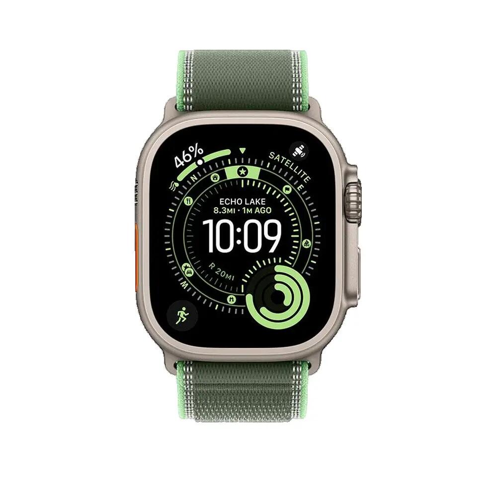 Bracciale Apple Watch Trail Loop Verde/Neon 3/3