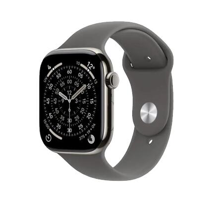 Montre connectée Apple Series 11 Unisexe en Titane Gris