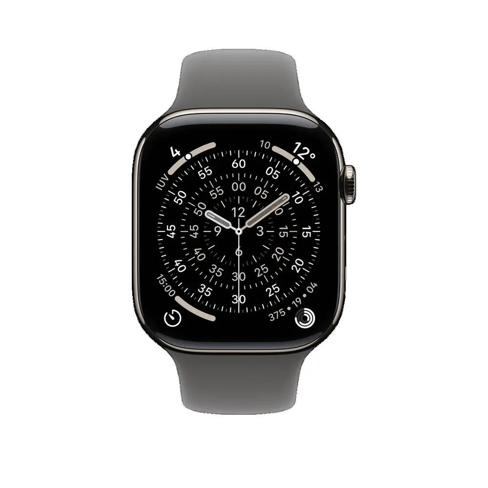 Slimme horloge Apple Series 11 Unisex Titanium Grijs 2/3