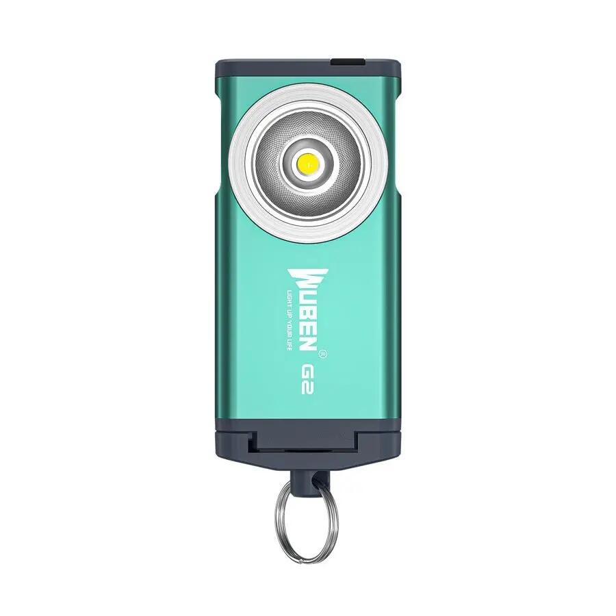 Wandern – Schlüsselbundlampe Grün, USB-C, 500 lm – WUBEN G2 2/13