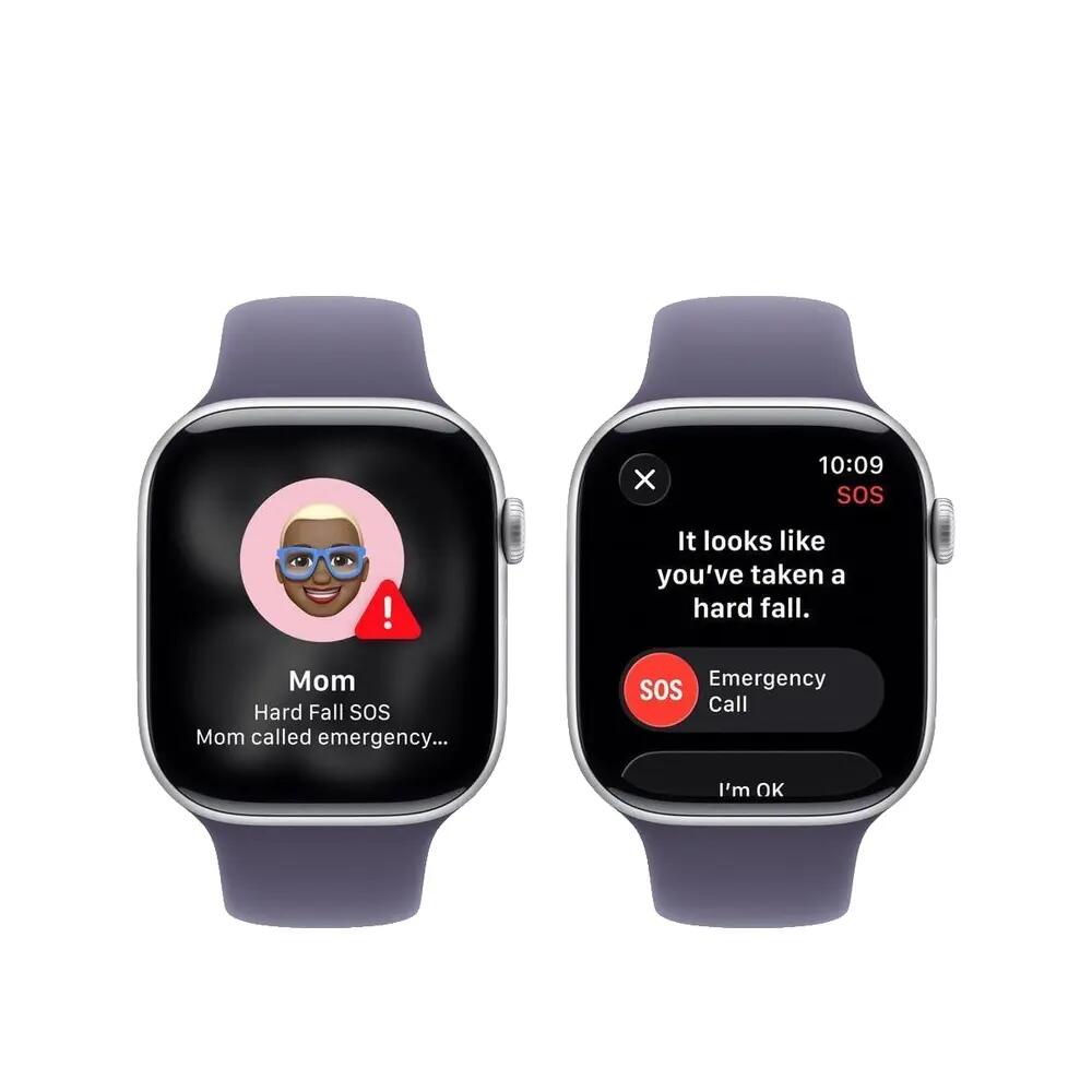 Montre connectée Apple Série 11 Alumínio prata com bracelete Purple Fog 3/7