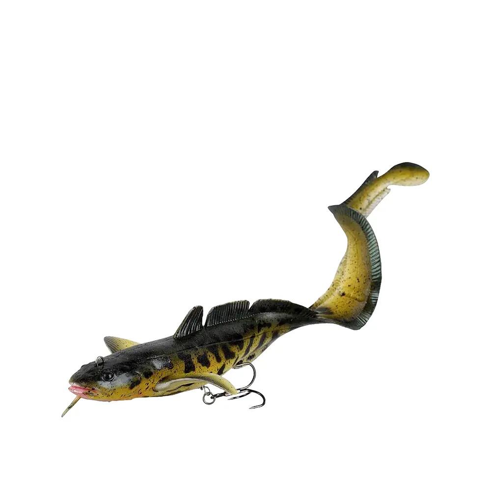 Appât souple Savage Gear 3D Burbot Doré 5/5