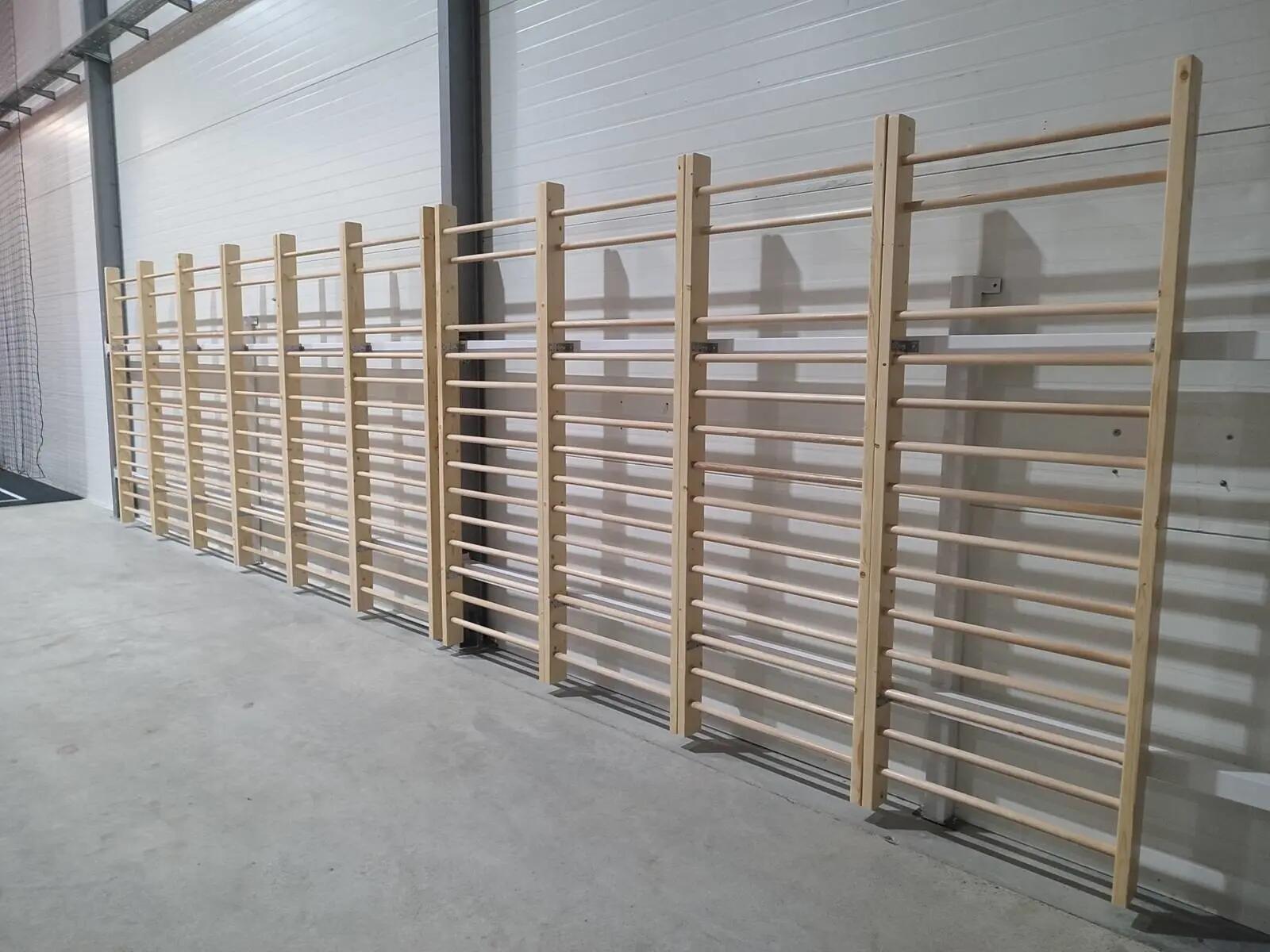 Drewniana drabinka gimnastyczna UNDERFIT 250 x 70 cm 4/9