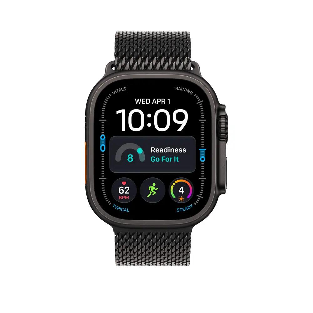 Montre connectée Apple Ultra 4 en titane noir 2/3