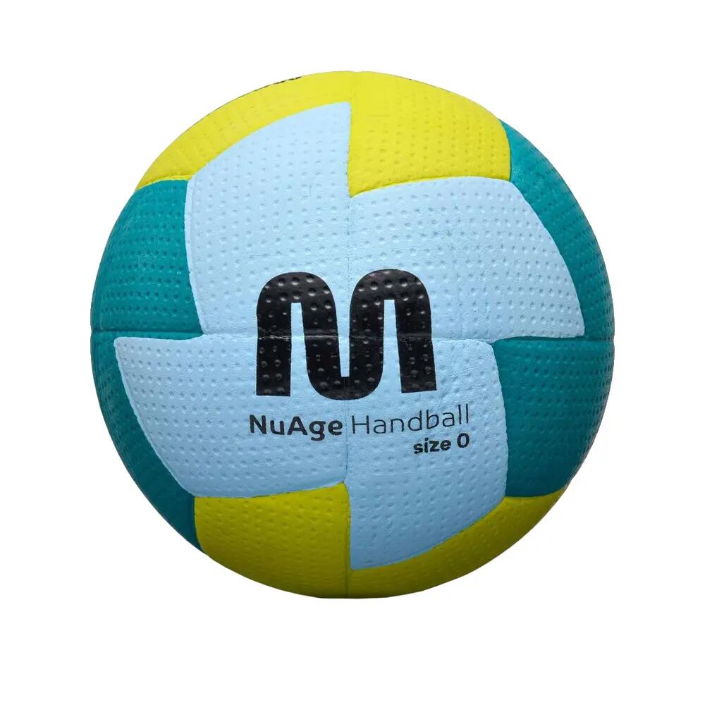 Ballon De Handball NUAGE Enfant (Bleu / Jaune) Court 4/10