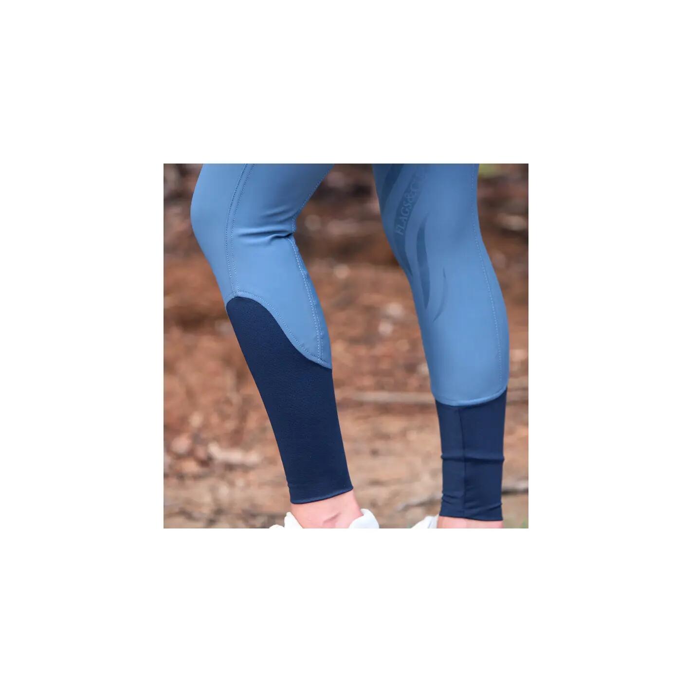 Pantalon équitation femme mid grip Flags&Cup Oleron 5/6