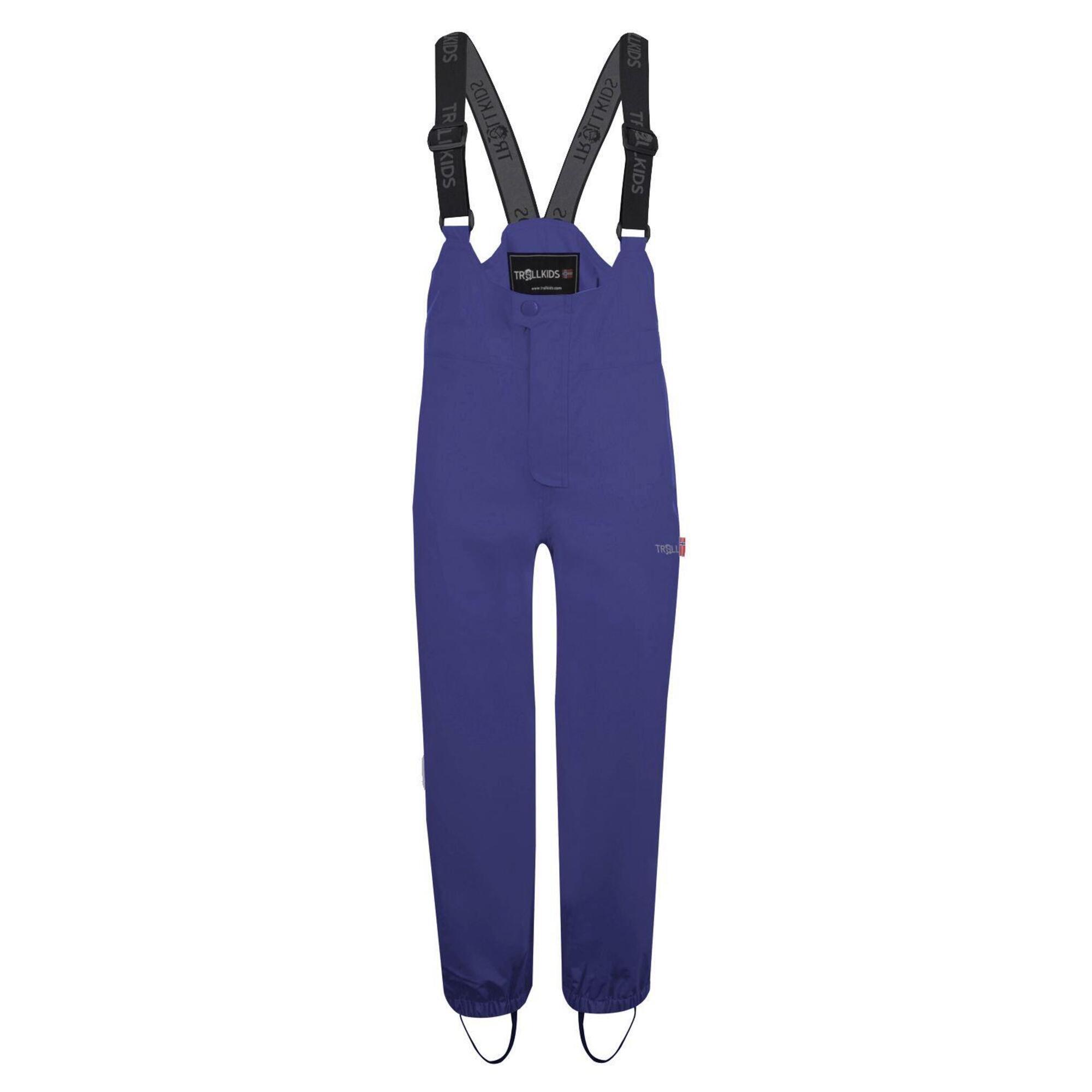 Odda children's trekking pants dark purple