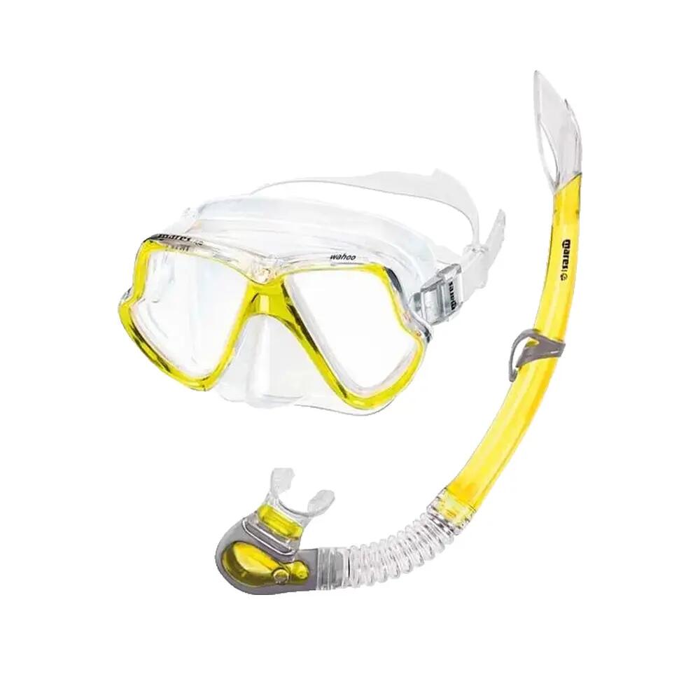 Set de snorkeling Mares Wahoo Bleu 6/7