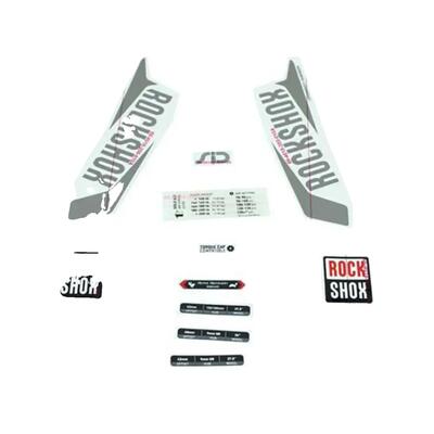 Kit di decalcomanie RockShox Sid Stealth 2017 Multicolore