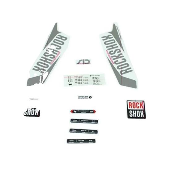 Kit di decalcomanie RockShox Sid Stealth 2017 Multicolore
