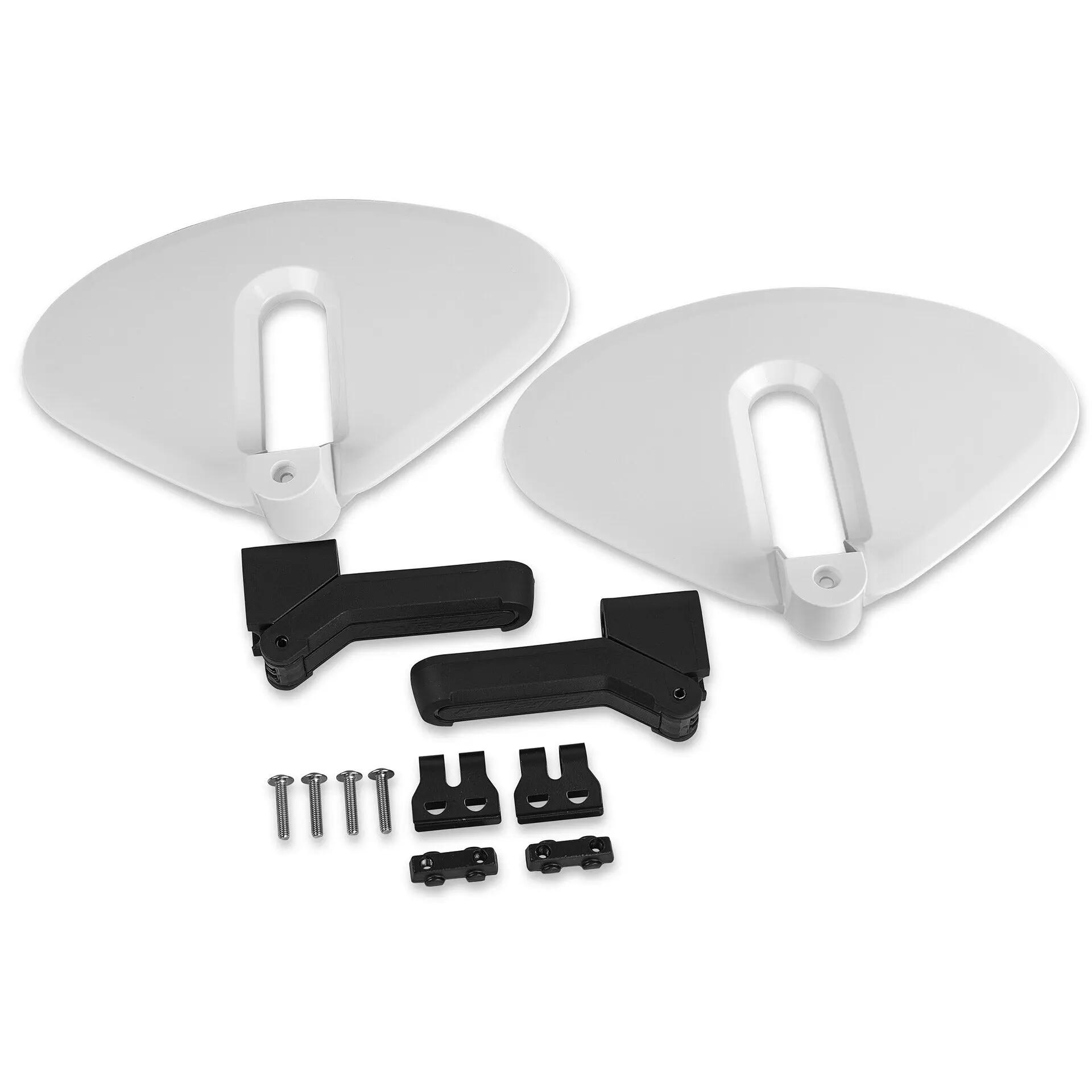 Pièce Siège Vélo Enfant Repose-Pieds Guppy Junior Blanc 1/2