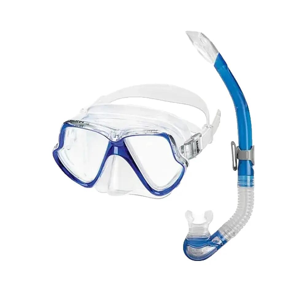 Set de snorkeling Mares Wahoo Bleu 2/7