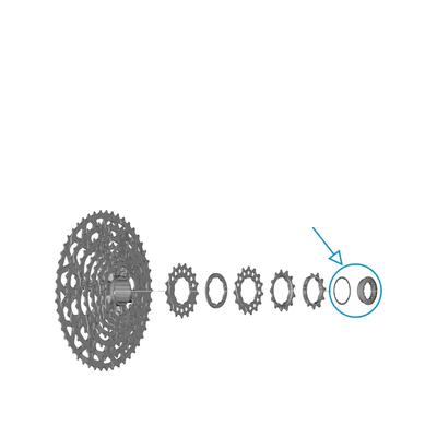 Accessorio bici Shimano cs-lg700-11 Nero