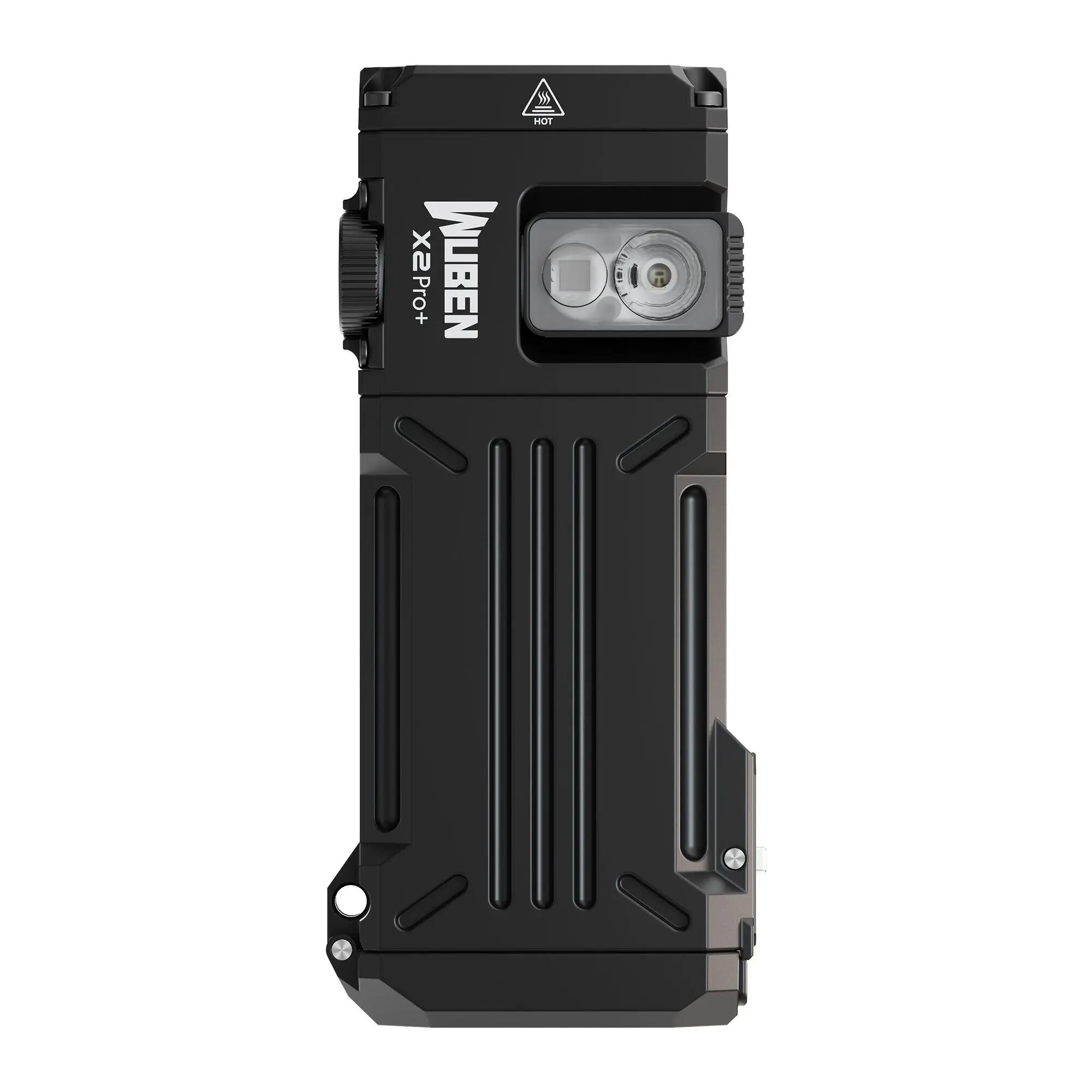 Wandern – Lampe mit Weiß- und Rotlicht, 1500 lm, Schwarz – WUBEN X2 Pro+ 2/15