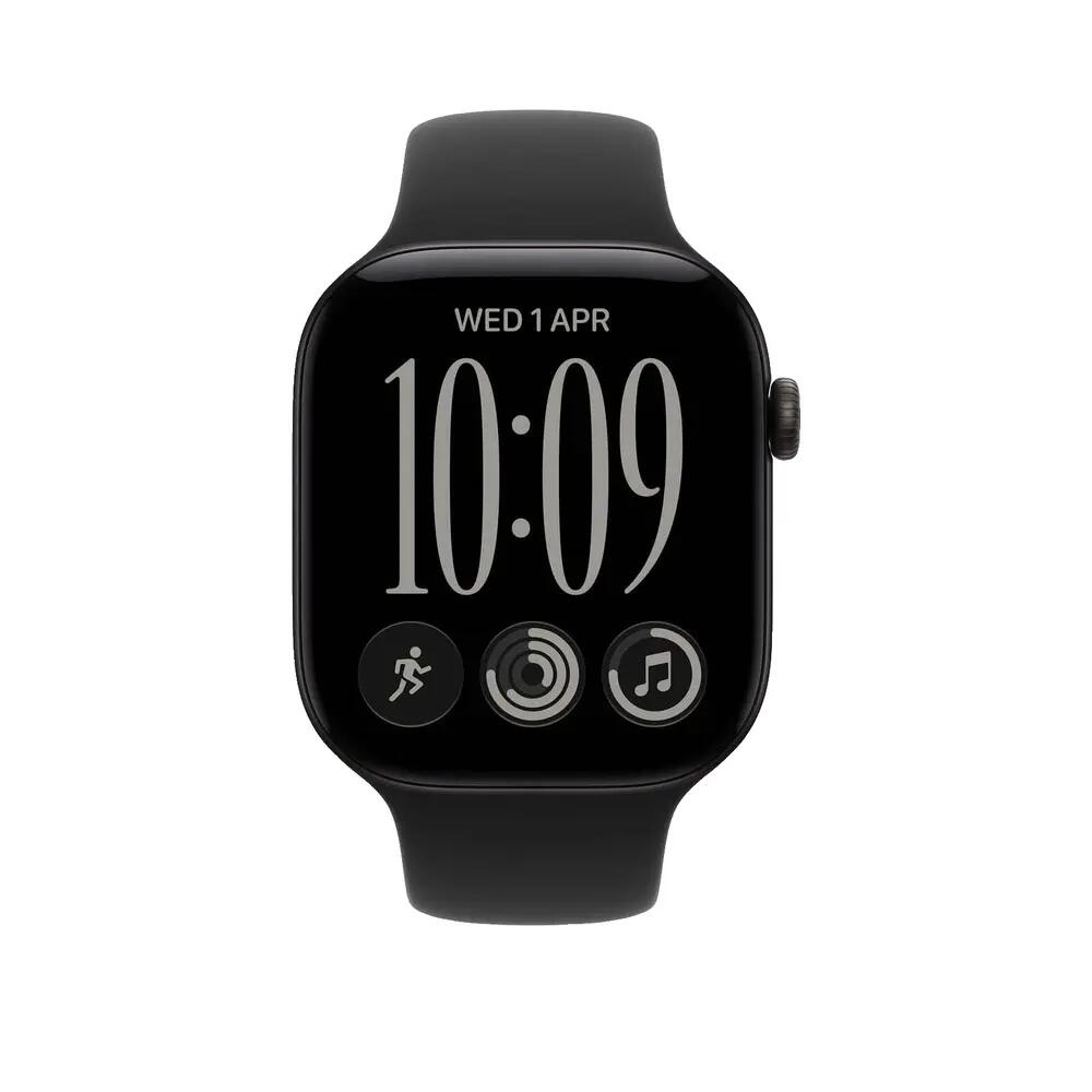 Montre connectée Apple Série 12 Aluminium Noir 8/8