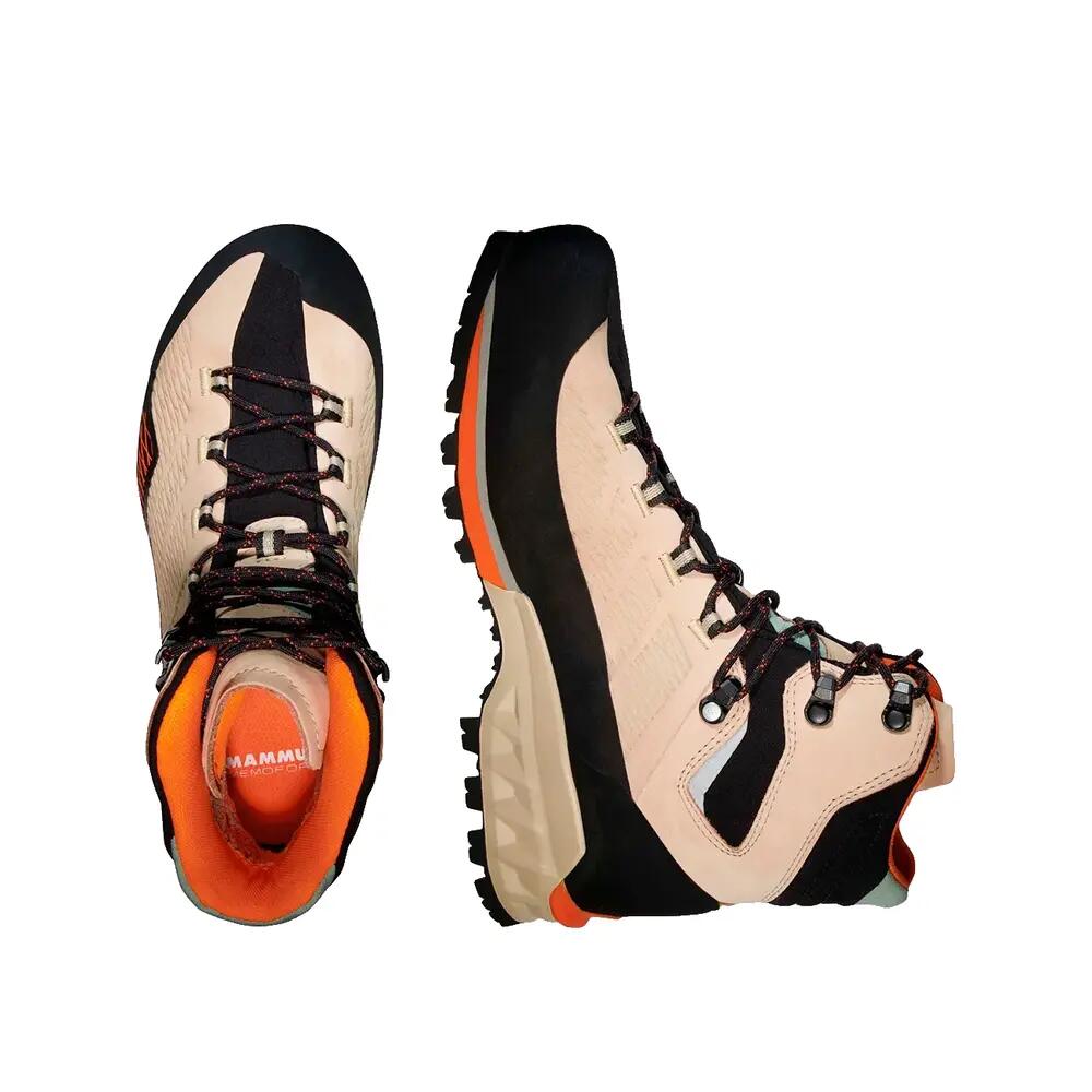 Wanderschuhe Mammut Kento Advanced High GTX Savannah/Black 7/10
