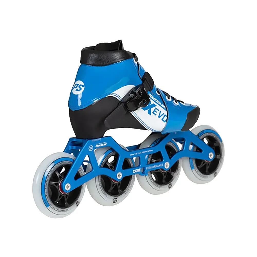 Roller Powerslide 3X Ajustável Evo Azul/Branco 5/5