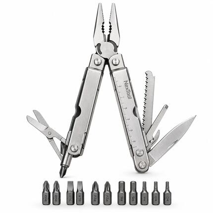 Multitool Survival Camping Outdoor Werkzeug Tool 12 Bits