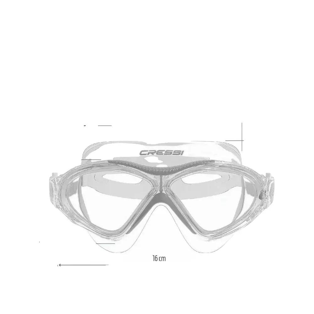 Maschera da nuoto Cressi Montgo Trasparente 2/2