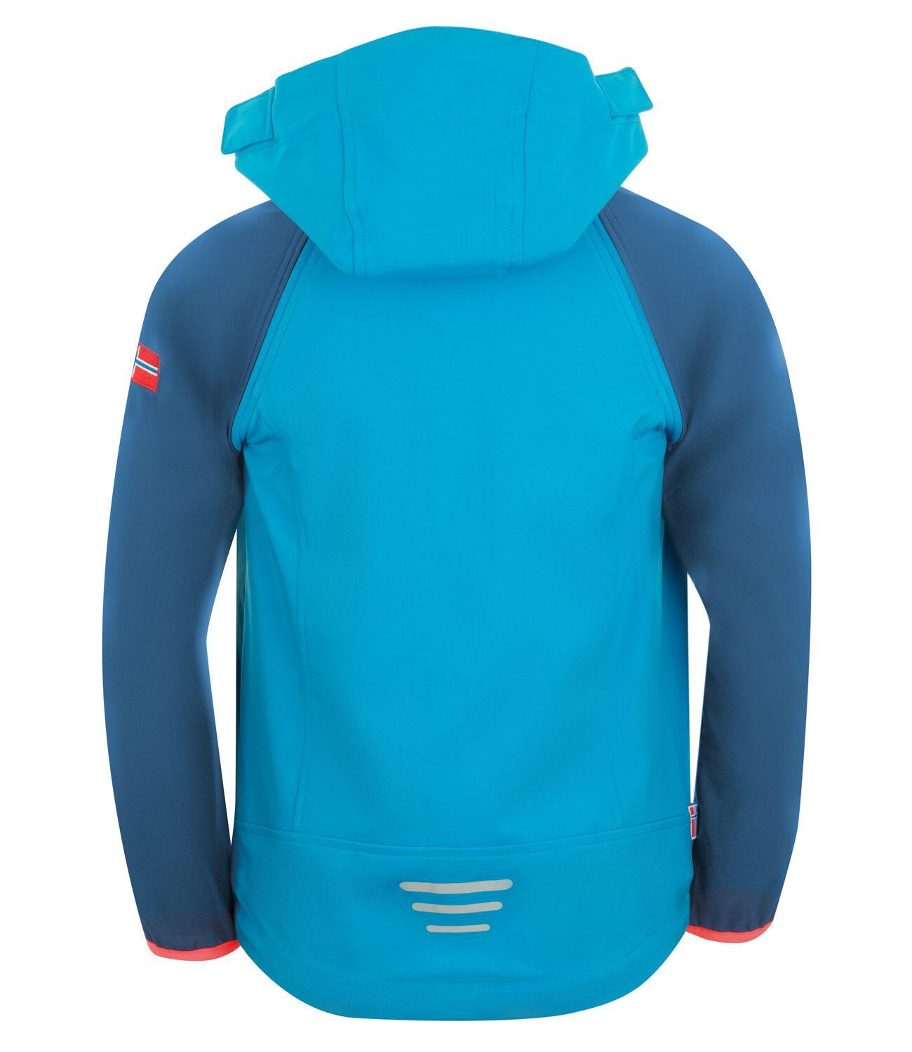 Veste softshell pour enfants Rondane Hydrofuge bleu minuit 2/3